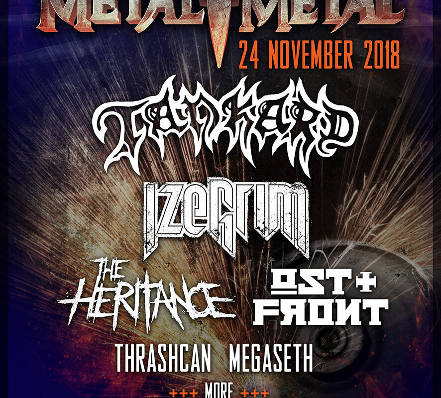 Tweede editie Metal On Metal met Tankard, Izegrim, Ost+Front en meer op 24 november 2018