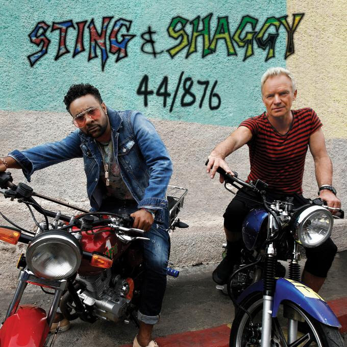 Sting & Shaggy album  "44/876" (4.20, A&M/Interscope) + Upcoming TV Appearances 