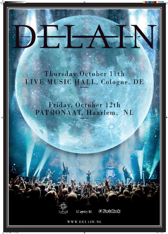Delain Invites you to two exclusive headline shows