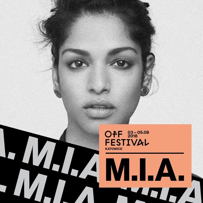 M.I.A. is set to be a highlight of this year’s OFF Festival