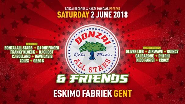 Bonzai All Stars & Friends bouwen feestje in Eskimo Fabriek