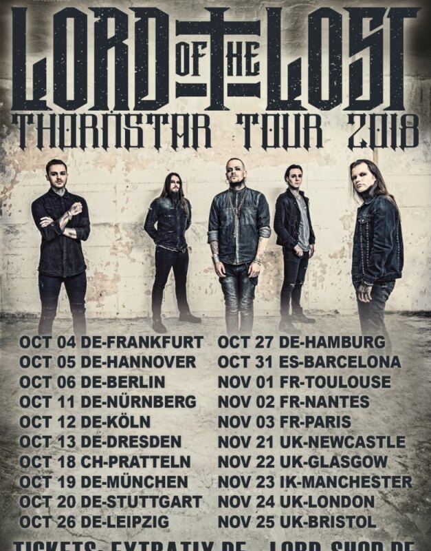 lord of the lost have just released the official video for their new song “On This Rock I