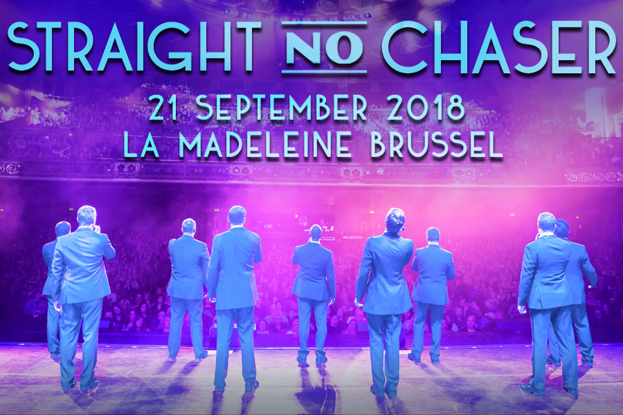 Straight No Chaser op 21 september 2018 in La Madeleine in Brussel