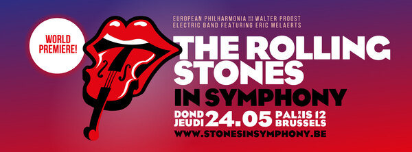 European Philharmonia brengt wereldpremière van Rolling Stones in Symphony in Paleis 12