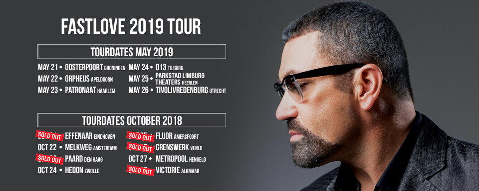 Fastlove - A Tribute to George Michael in 2019 terug naar de Nederlandse podia