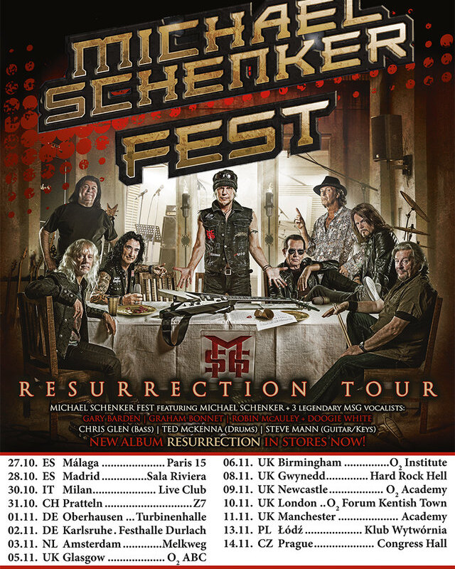 Michael Schenker Fest announce more EU tour dates!