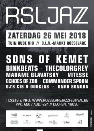 RSL JAZZ ’18 line up compleet & nieuwe locatie