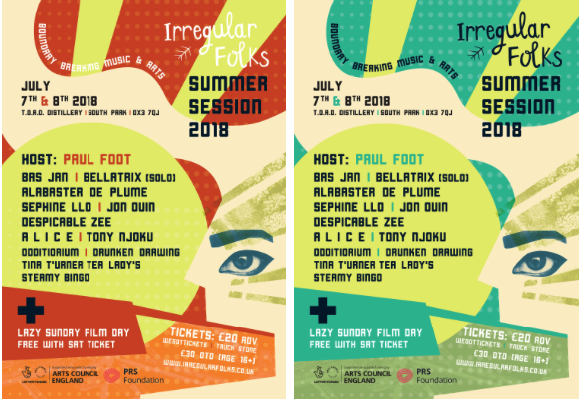 Irregular folks summer session Announces New Line Up Additions for 2018