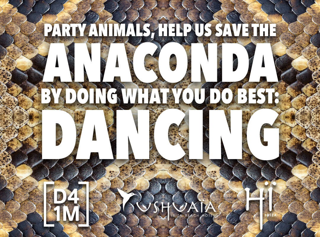 Ushuaïa and Hï Ibiza partner with Dance For 1 Meter to combat rainforest deforestation