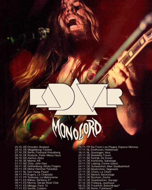 Kadavar to tour Europe this fall