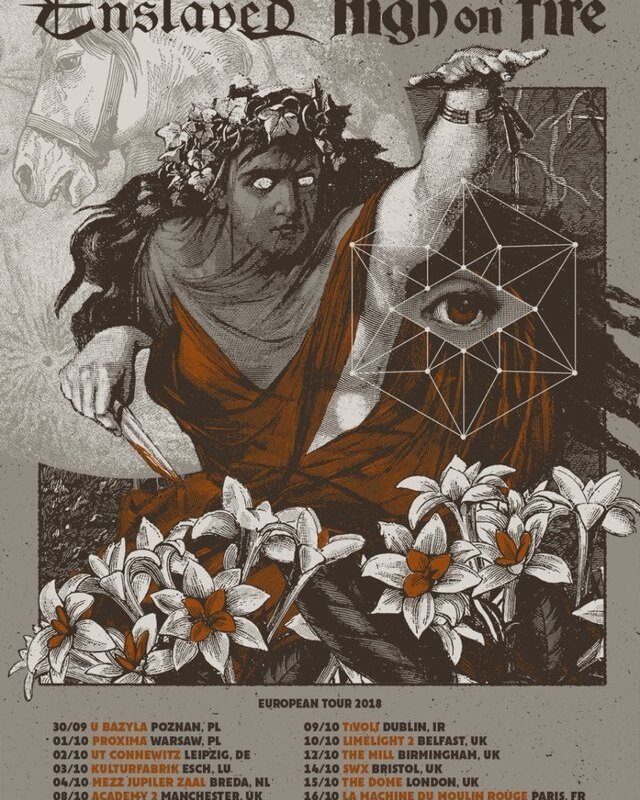 Enslaved announce tour with High On Fire