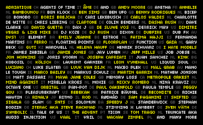 Amsterdam Dance Event announces first confirmed artists