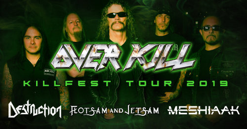 Overkill announce Killfest tour