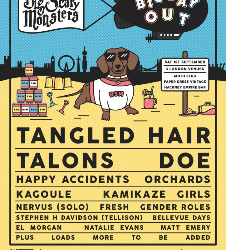 BSM’s Big Day Out Reveals New Line Up Additions: TALONS, Happy Accidents, Nervus (Em solo), Gender Roles, Matt Emery 
