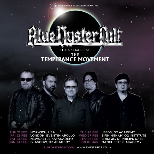 Blue Öyster Cult announce UK tour