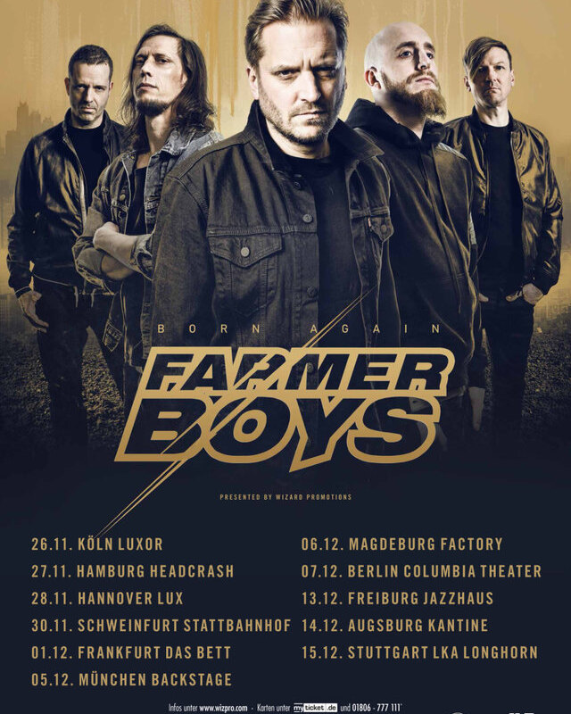 Farmer Boys - new album- and tour-trailer for new album »Born Again«