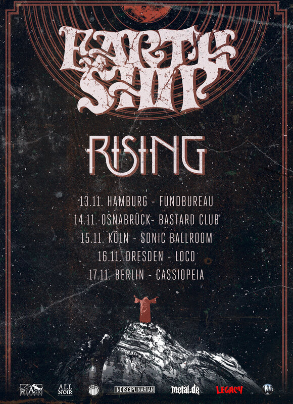 Earth ship Rising on tour 2018