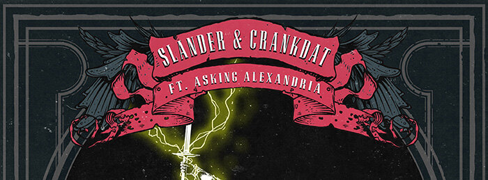 Slander, Crankdat and Asking Alexandria Team Up For Heavy Metal Infused New Single "Kneel Before Me". Out on Monstercat/Sumerian Records