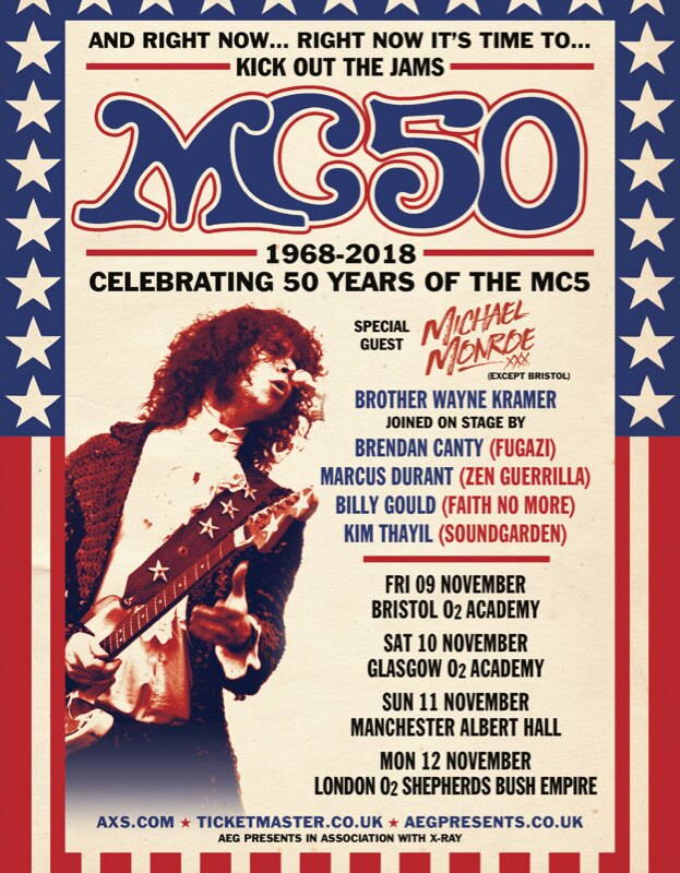 Faith No More's Billy Gould added to MC50's all-star tour lineup 