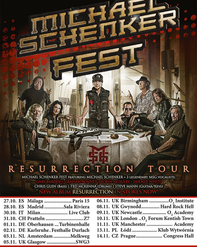 Michael Schenker Fest  reveal new video "Take Me To The Church"