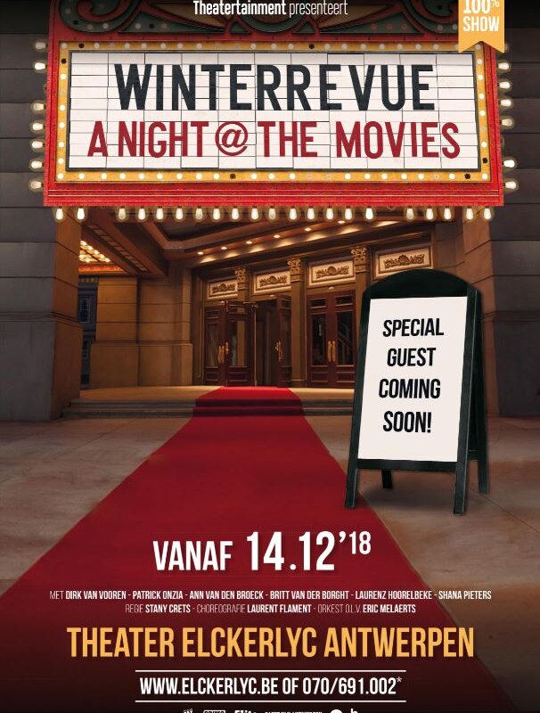 Vierde winterrevue gaat voor "a night @ the movies"