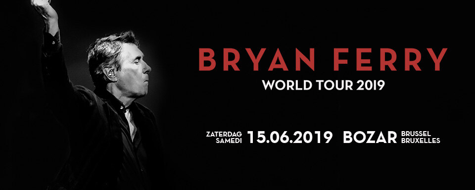 Bryan Ferry komt op zaterdag 15 juni naar Bozar in Brussel