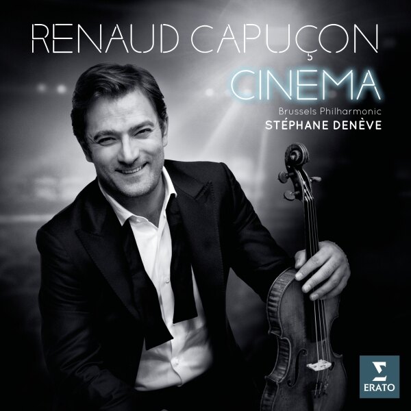 Renaud Capuçon brengt op 12 oktober zijn nieuwe album "Cinema" uit.