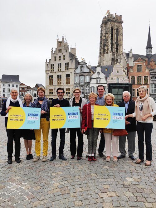 De Zomer is van Mechelen brengt € 26.000 op voor het goede doel