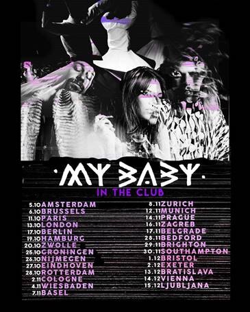 My Baby komt op 6 oktober naar de Ancienne Belgique