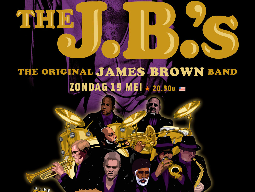 The JB's (The Original James Brown Band) komt naar De Casino