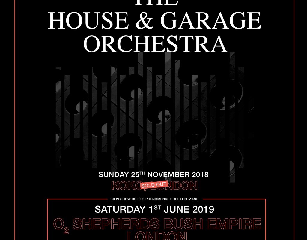 The House & Garage Orchestra announce Shepherds Bush Empire headline show