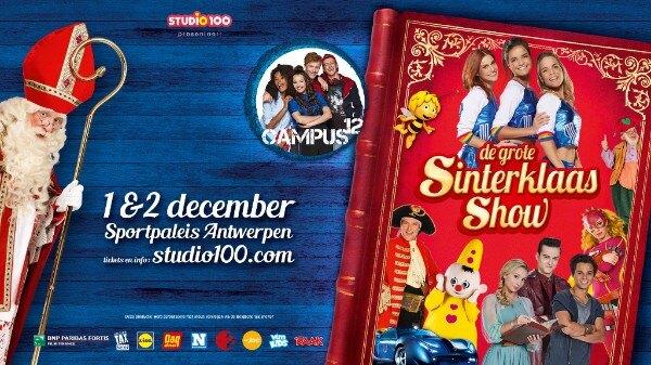 Campus 12 voor de eerste keer op de Grote Sinterklaasshow