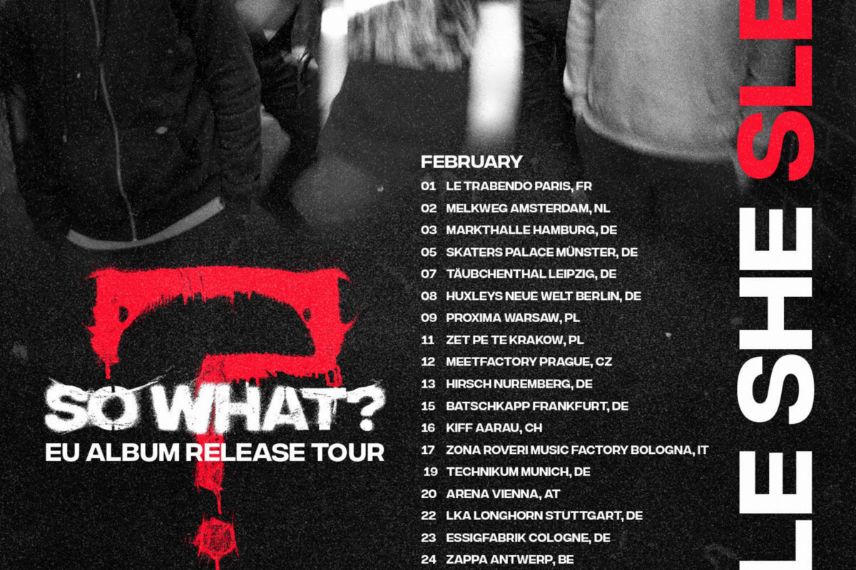LANDMVRKS announce to support While She Sleeps on their EU tour in February 2019