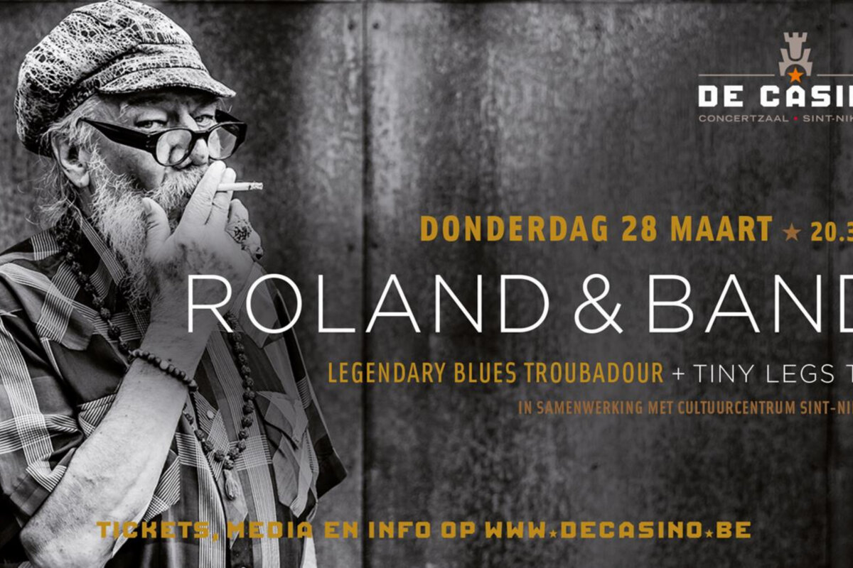 Roland & Band komen naar De Casino