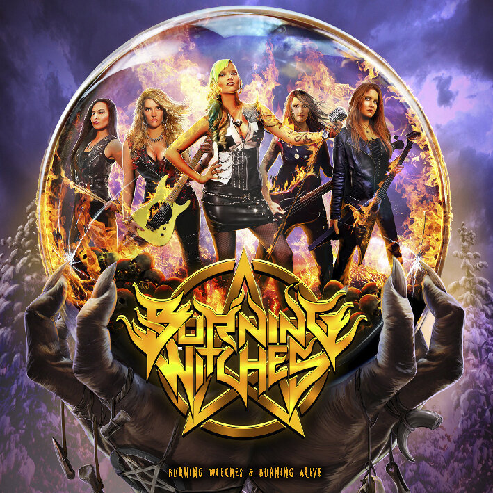 Burning Witches  "Hexenhammer" hit the official Charts / Re-release "Burning Witches/Burning Alive"