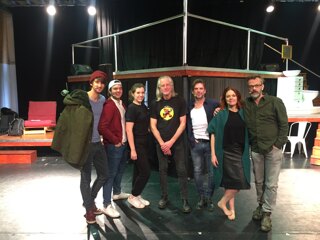 Muziektheater proMITHEus stelt voor zijn rockmusical Next To Normal trotse peter Guy Swinnen voor.