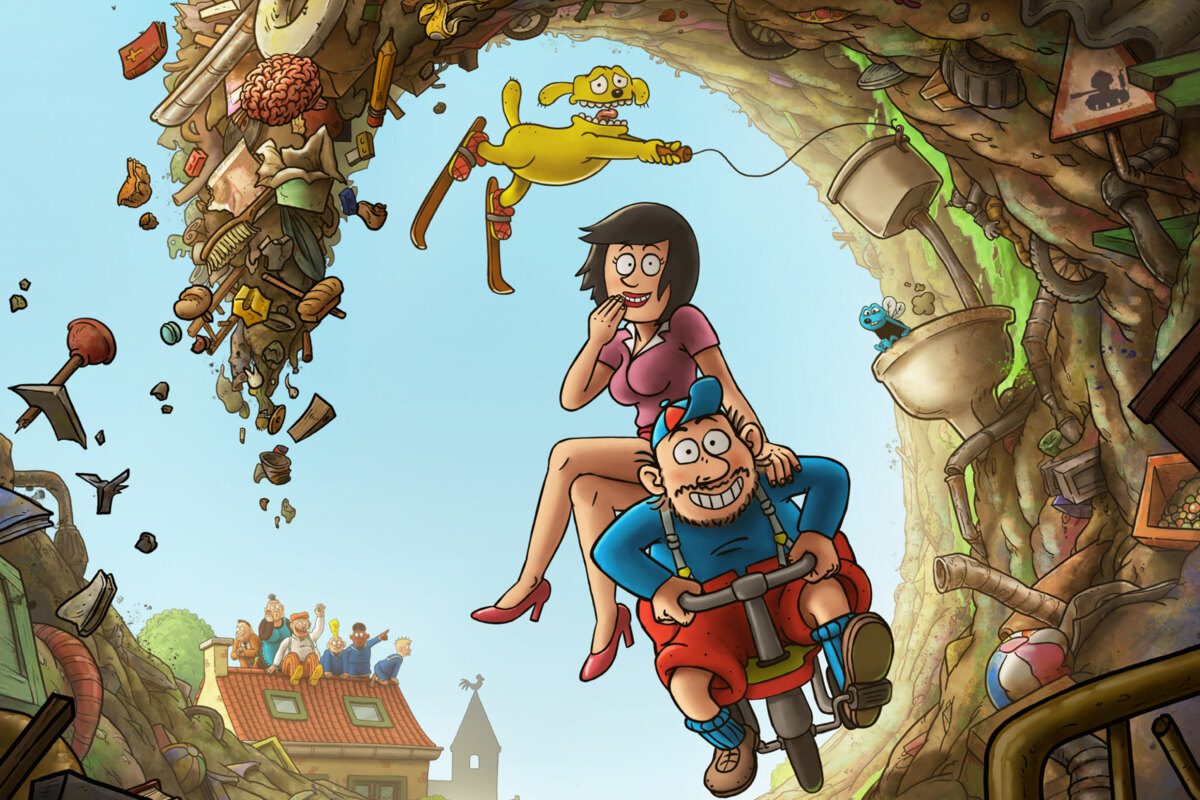 Trailer en poster "Urbanus: de vuilnisheld" voorgesteld