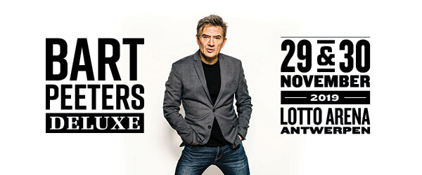 Massale belangstelling voor concerten Bart Peeters in Lotto Arena