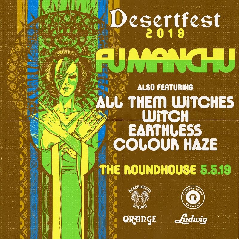 Desertfest London announce Fu Manchu as second headliner!