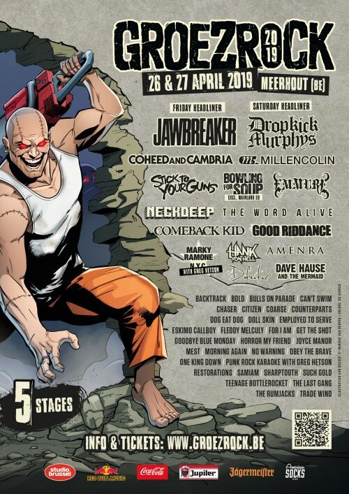 Groezrock - Not 25 new names, but 33! 