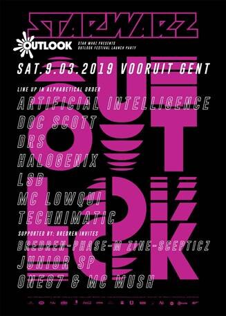 Star Warz presenteert: Outlook Festival Launch Party