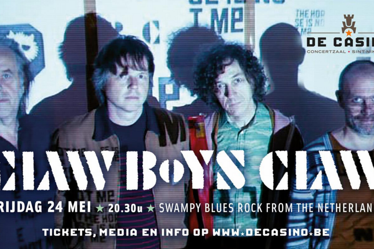 Claw Boys Claw komt naar de Casino