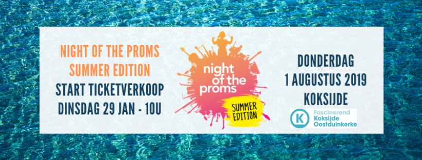 Gérard Lenorman en Regi eerste namen voor Night of the Proms Summer Edition in Koksijde