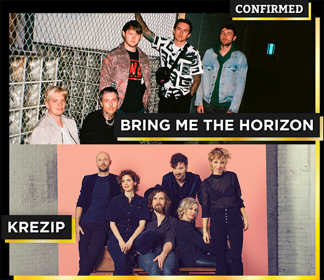Krezip en Bring Me The Horizon bevestigd voor Pinkpop 2019