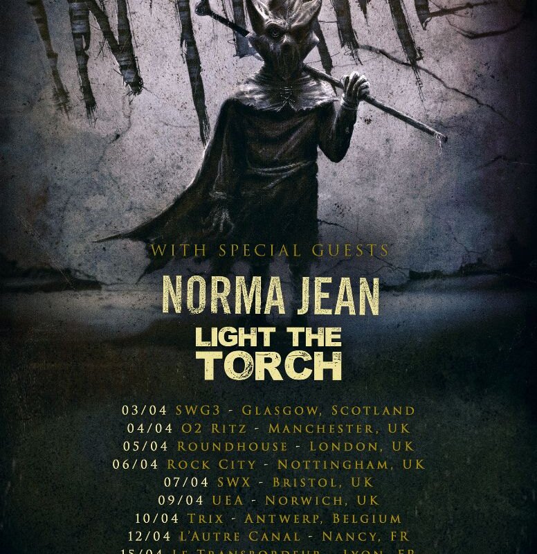 Light The Torch  to support In Flames on European tour