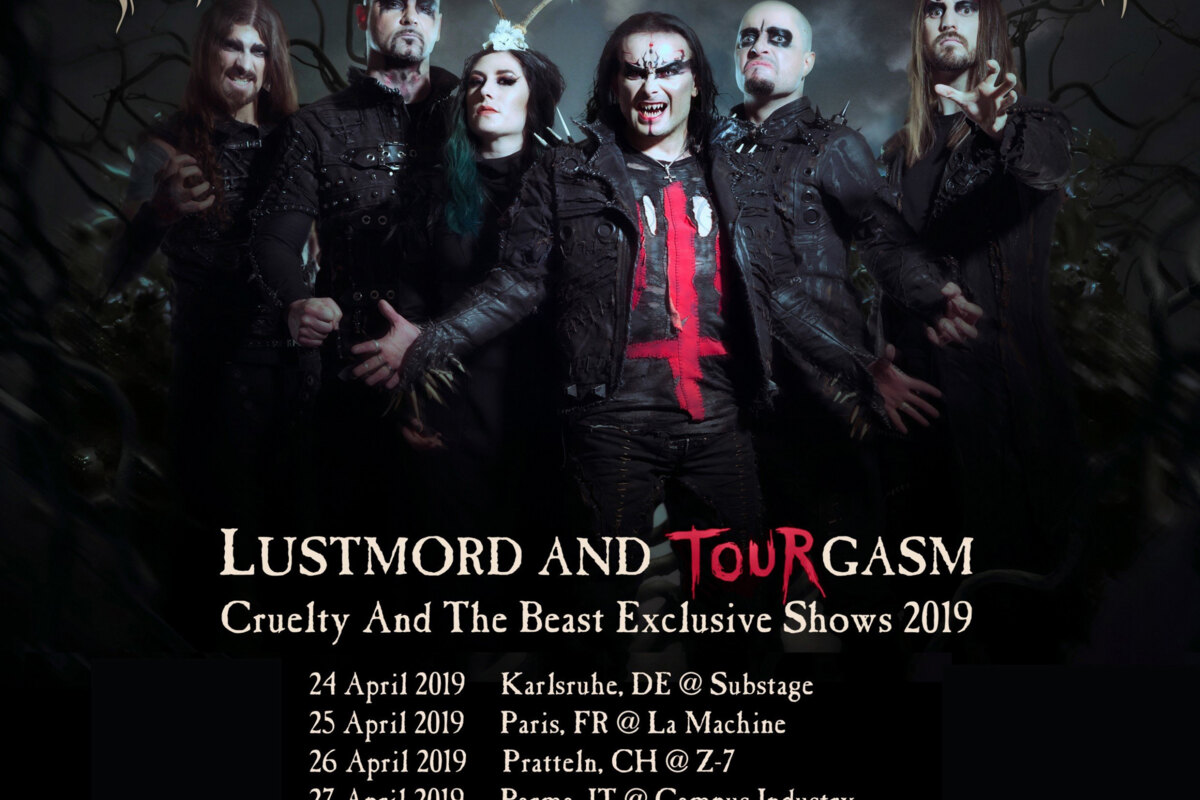 Cradle of Filth  announce "Cruelty And The Beast" exclusive shows with THE SPIRIT