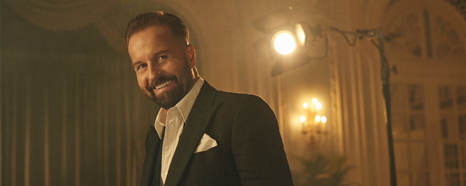 Alfie Boe in mei 2019 naar DeLaMar Theater Amsterdam