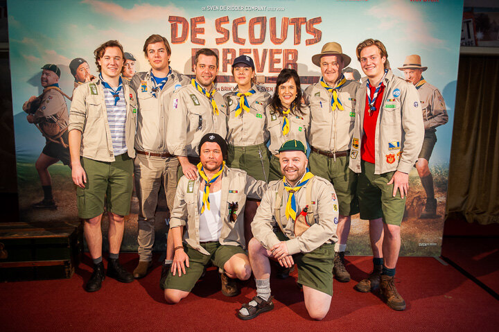 Sven De Ridder stelt zomerproductie "De scouts Forever" voor