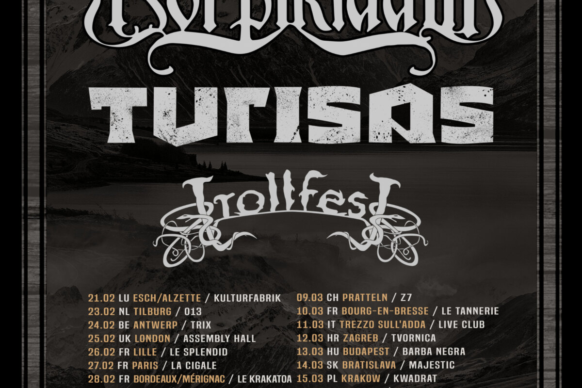 Korpiklaani kick off European headline tour w/ Turisas & Trollfest tomorrow!