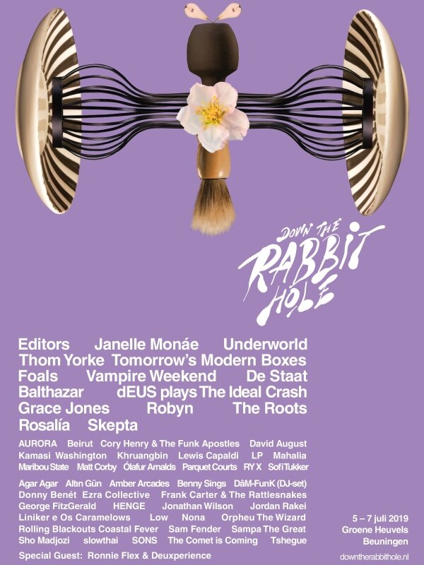 Down The Rabbit Hole: Janelle Monáe, Grace Jones, Rosalía en meer nieuwe bevestigingen